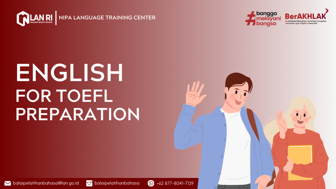 ENGLISH FOR TOEFL PREPARATION 